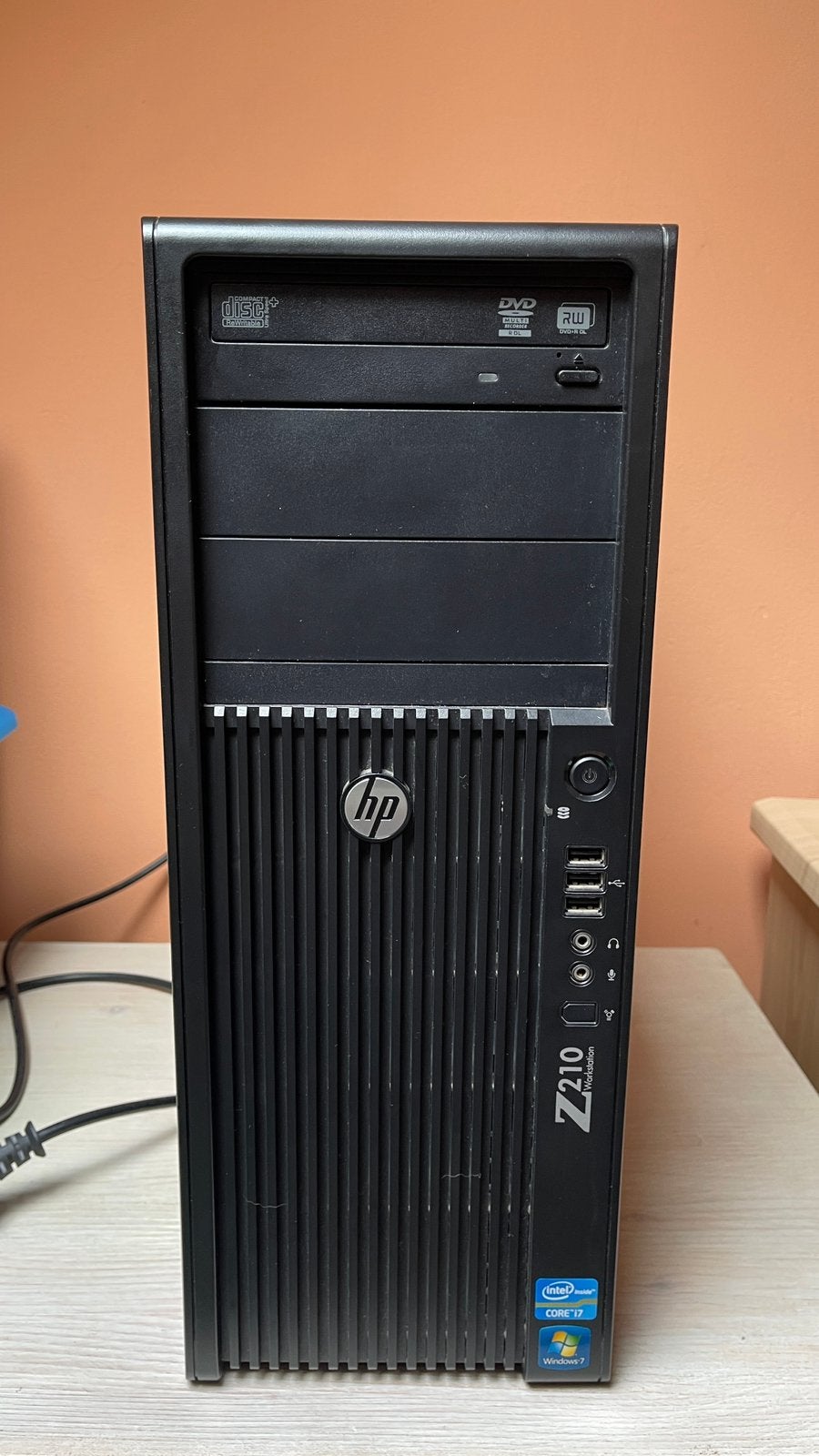 Tour d’ordinateur HP Z210 window 7 core i7, Informatique & Logiciels, Ordinateurs de bureau, Enlèvement, Utilisé, 8 GB, 3 à 4 Ghz