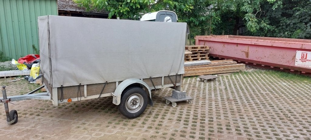 aanhangwagen, Ophalen
