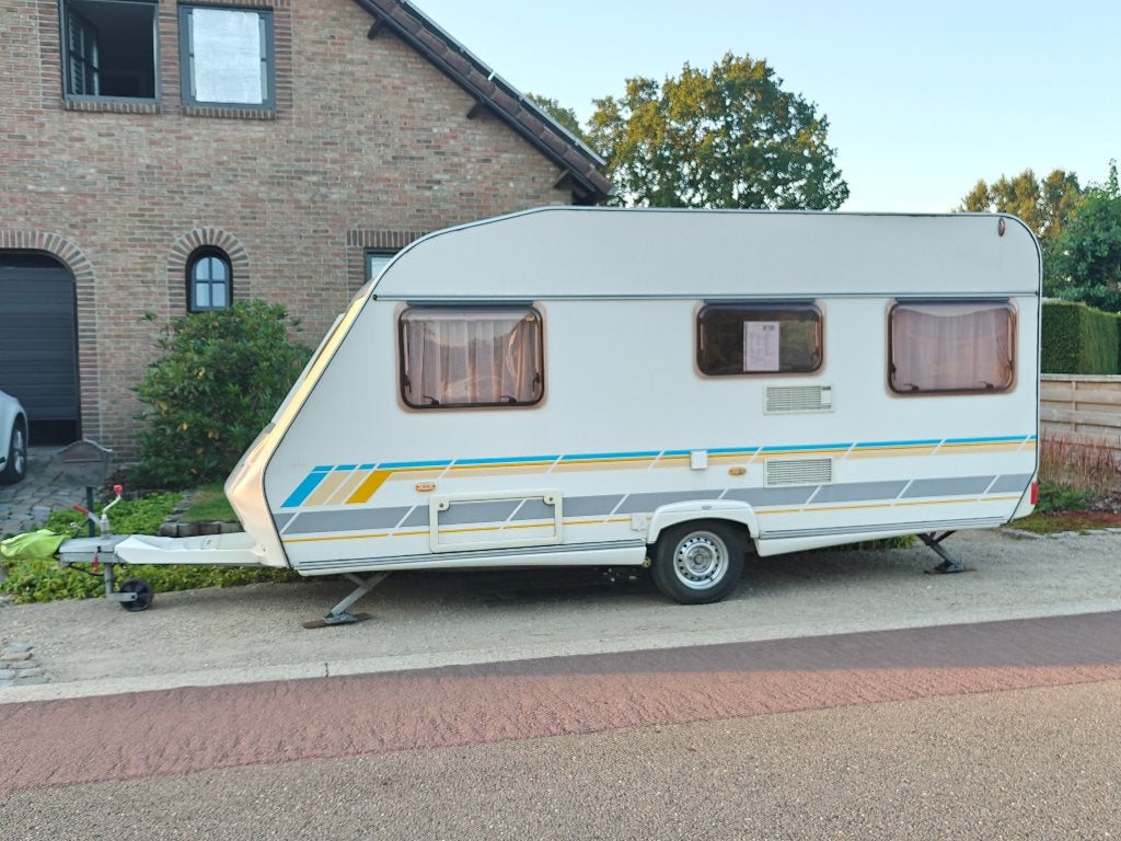 CARAVAN Delta Euroliner 4700FB * 2007 * MOVER * VOORTENT, Rondzit, Frans bed, 750 - 1000 kg, Particulier