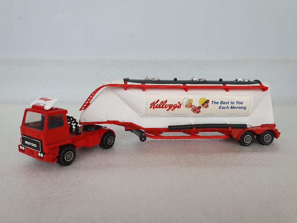 Matchbox - Super Kings: Grain Transporter Kellogg's (K-3), Ophalen of Verzenden, Gebruikt, Bus of Vrachtwagen