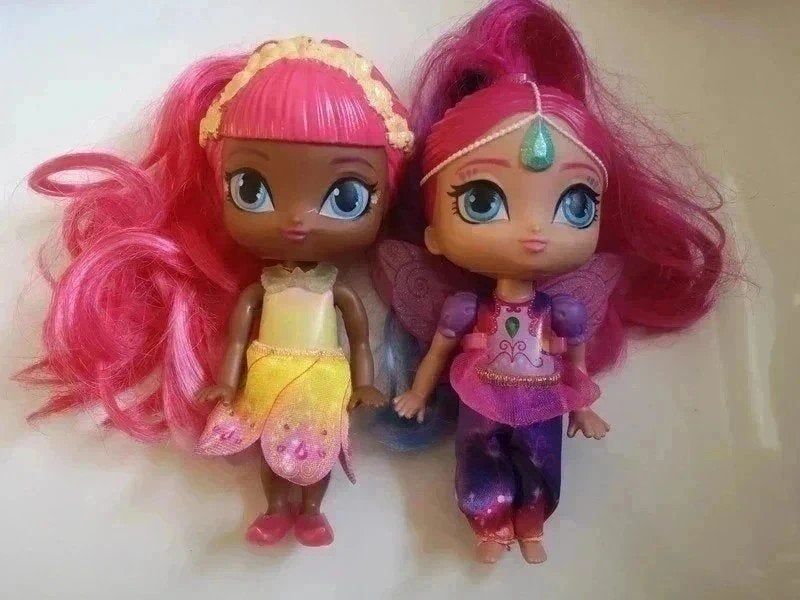 Shimmer & shine popjes, Ophalen of Verzenden, Zo goed als nieuw, Overige typen