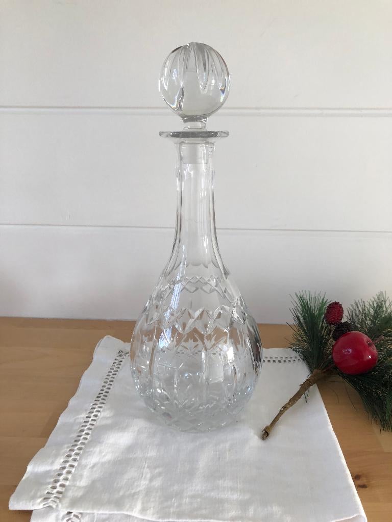 Carafe ancienne en cristal taillé, Antiquités & Art, Enlèvement ou Envoi