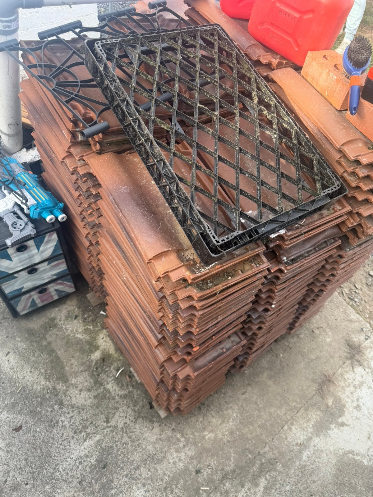 Lot de tuiles à vendre, Enlèvement, Comme neuf, Tuiles
