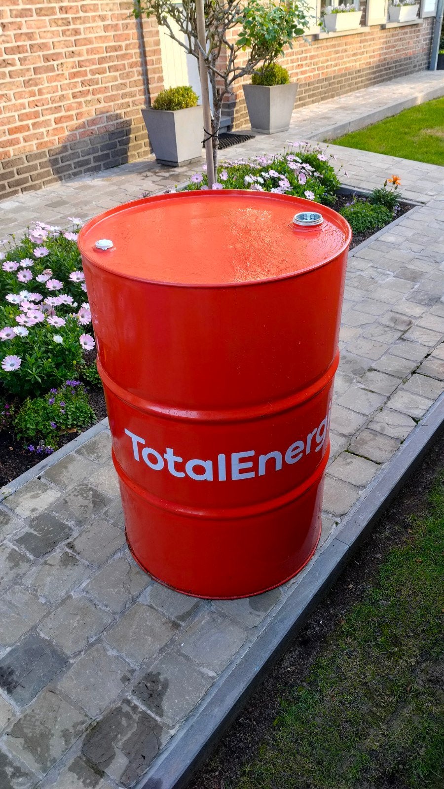 Metalen vaten, Tuin en Terras, Ophalen, Zo goed als nieuw, Vuurkorf
