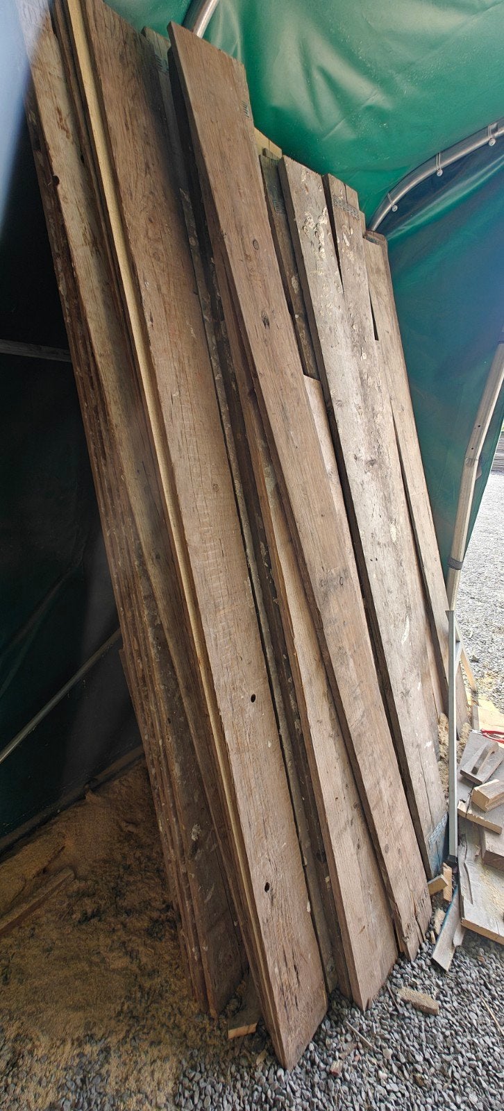 B- keus steigerhout, Bricolage & Construction, Bois & Planches, Enlèvement, Bois d'échafaudage
