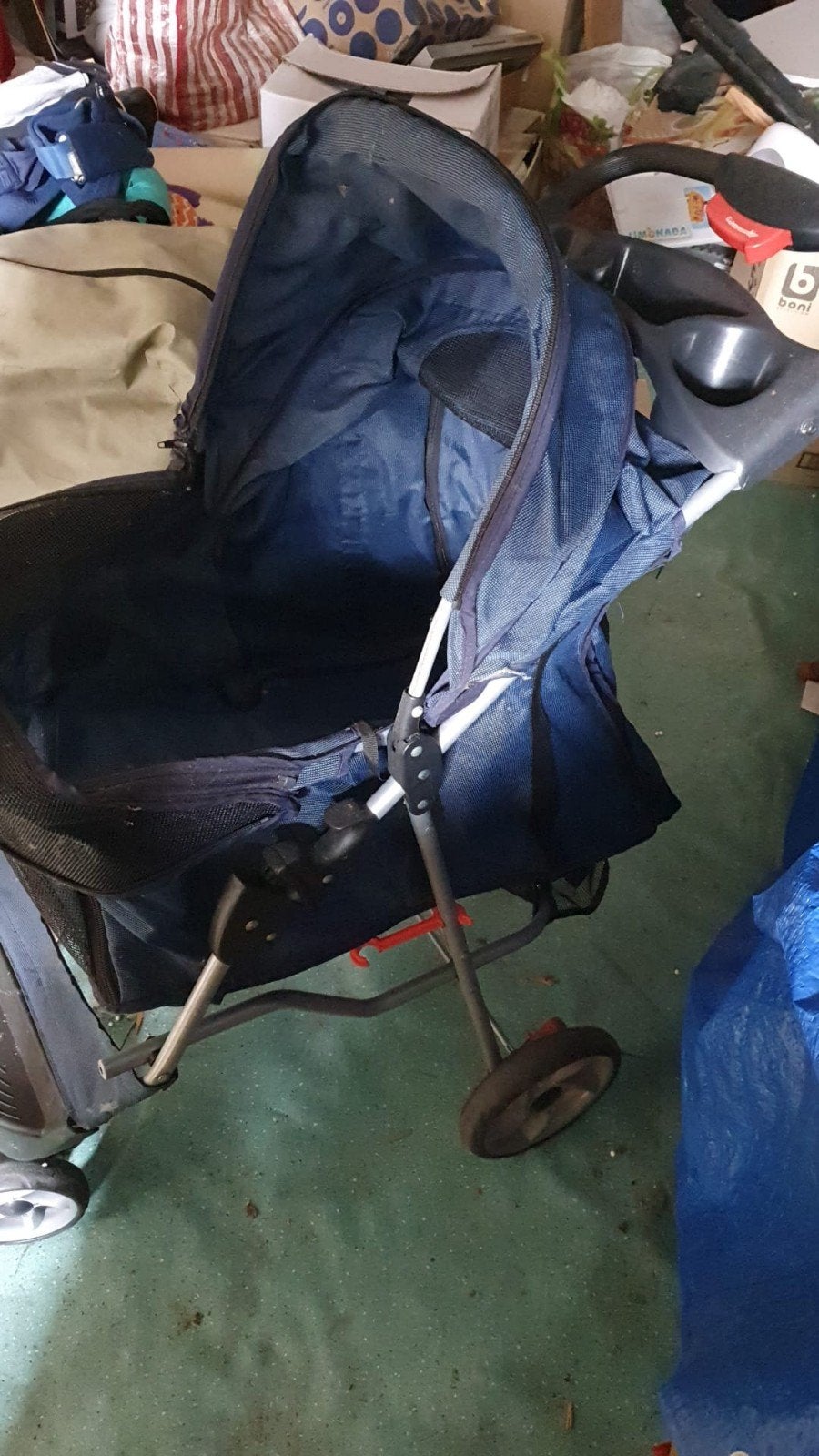 Honden buggy, Ophalen