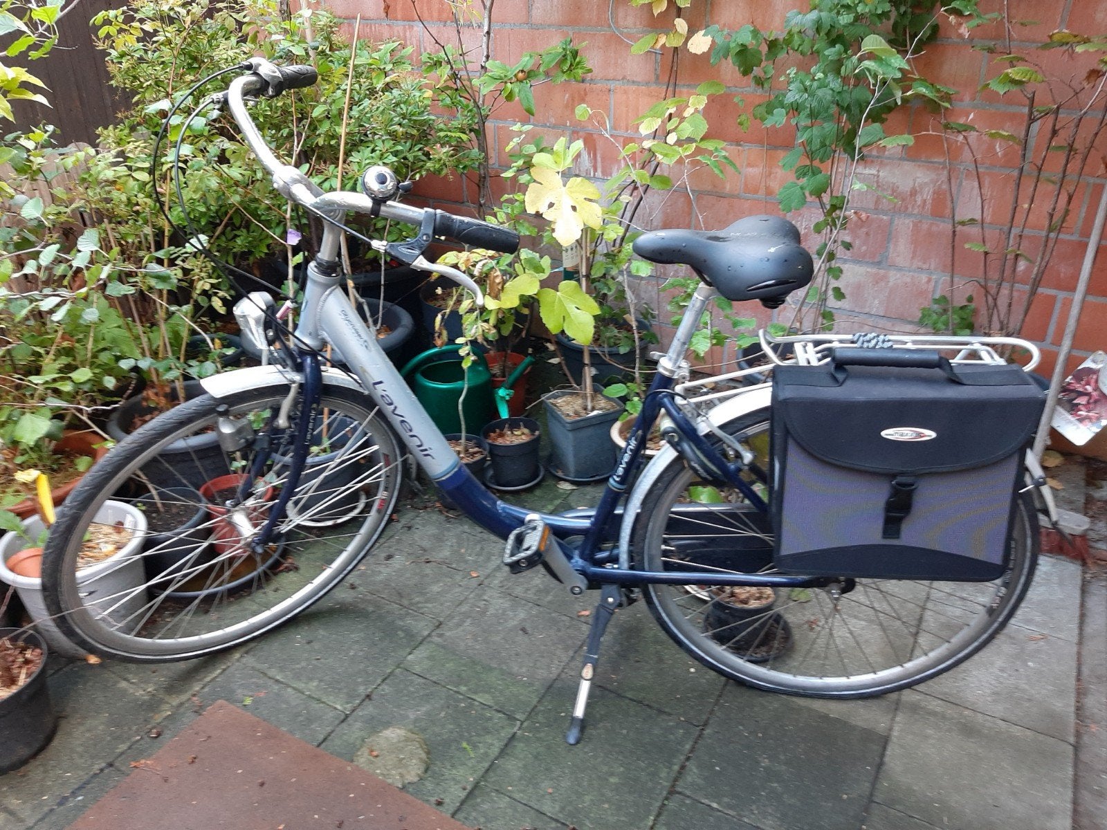 damesfiets L'Avenir met afneembare enkele fietstas, Ophalen, Versnellingen