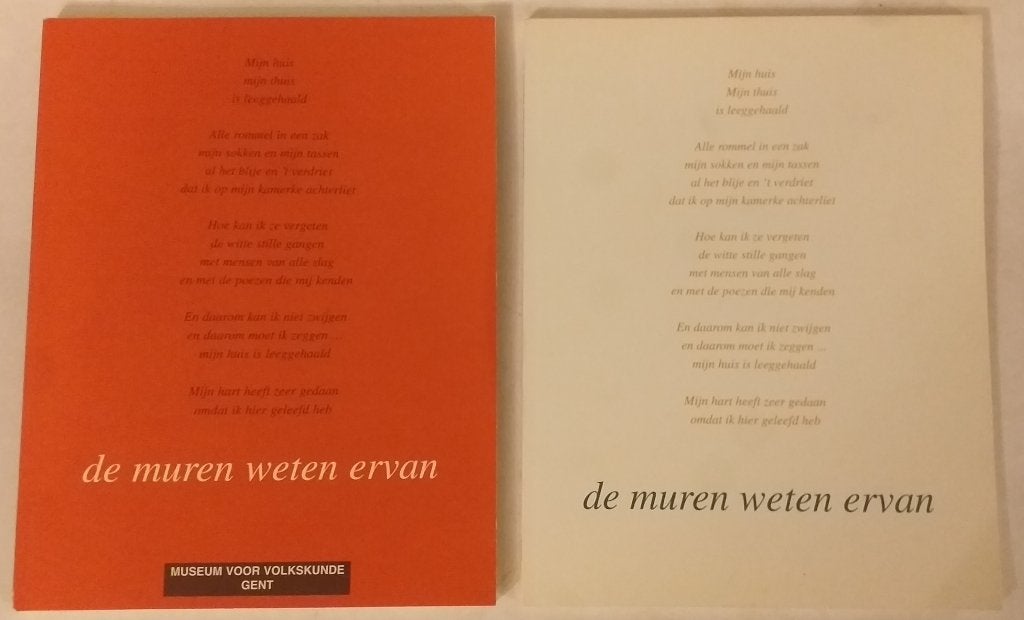 De muren weten ervan, Ophalen of Verzenden, Nieuw