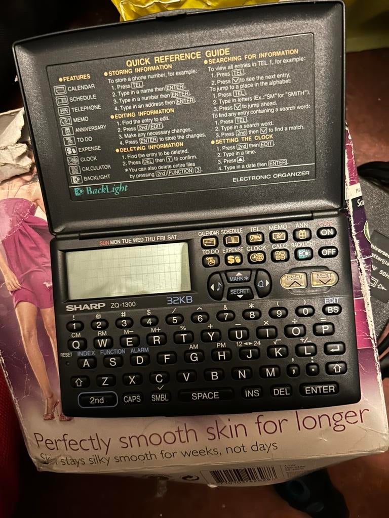 Sharp databank electronic organizer, Ophalen, Computers en Rekenmachines