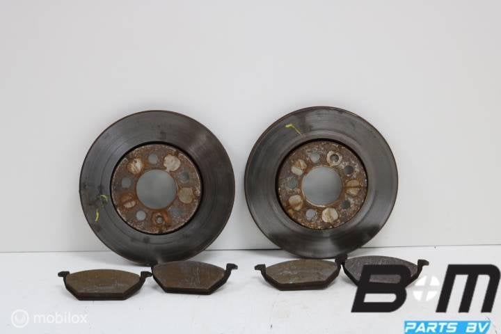 Set remschijven met blokken voorzijde VW Polo 6R, Utilisé
