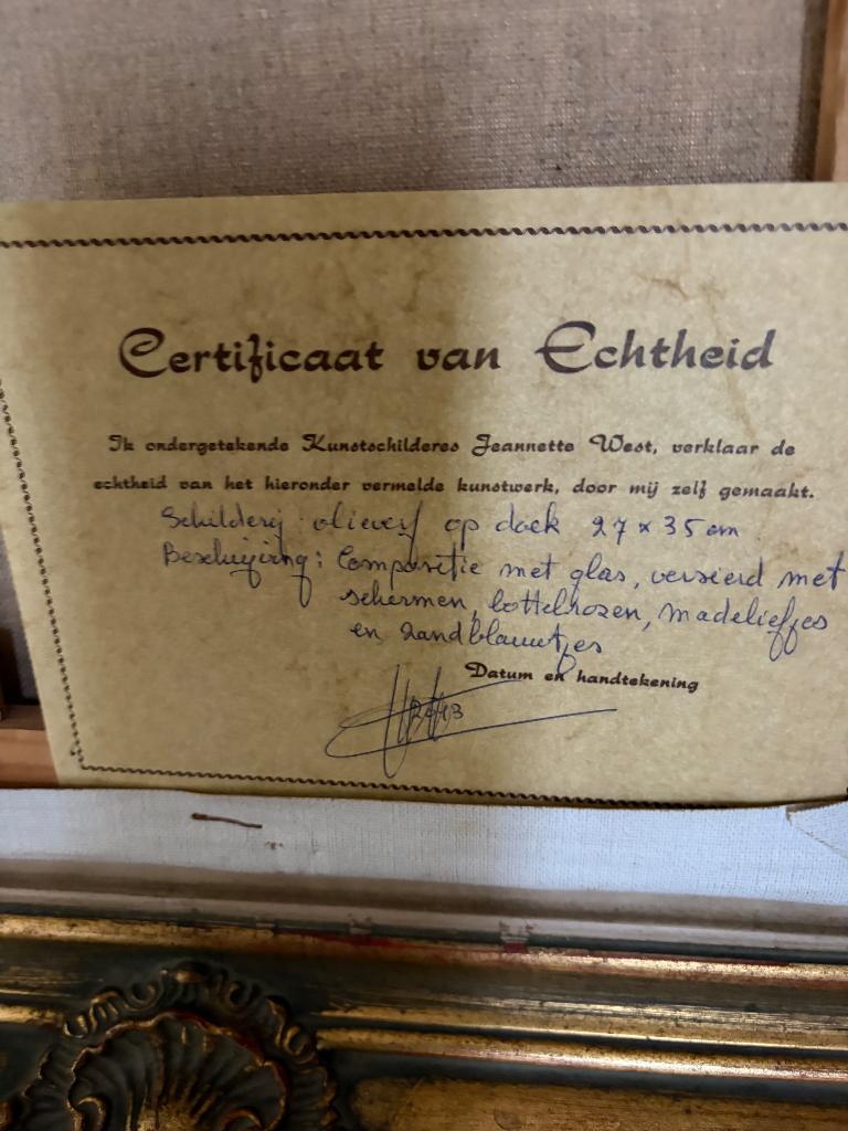 Schilderwerkjes, Ophalen