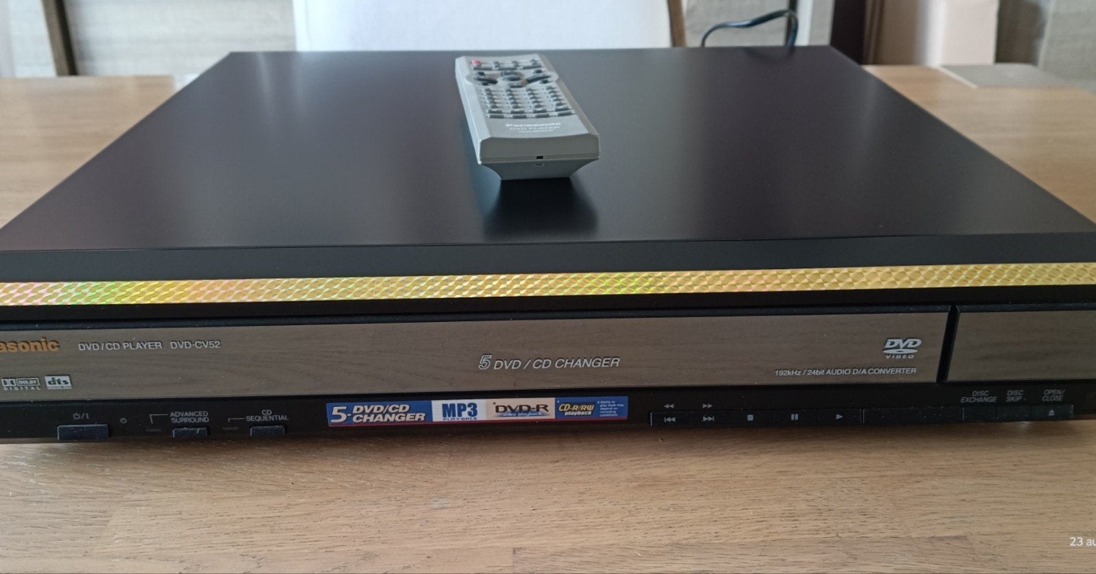 Panasonic 5-Dvd/ Cd wisselaar, Audio, Tv en Foto, Ophalen, Panasonic