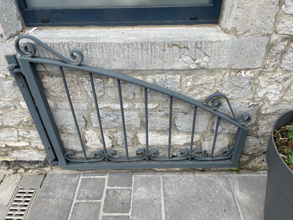 Barrière, Enlèvement, Utilisé, Fer, Clôture ornementale