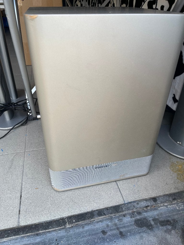 Harman Kardon Subwoofer + 5 luidsprekers, TV, Hi-fi & Vidéo, Enlèvement, Utilisé, Subwoofer, Harman Kardon