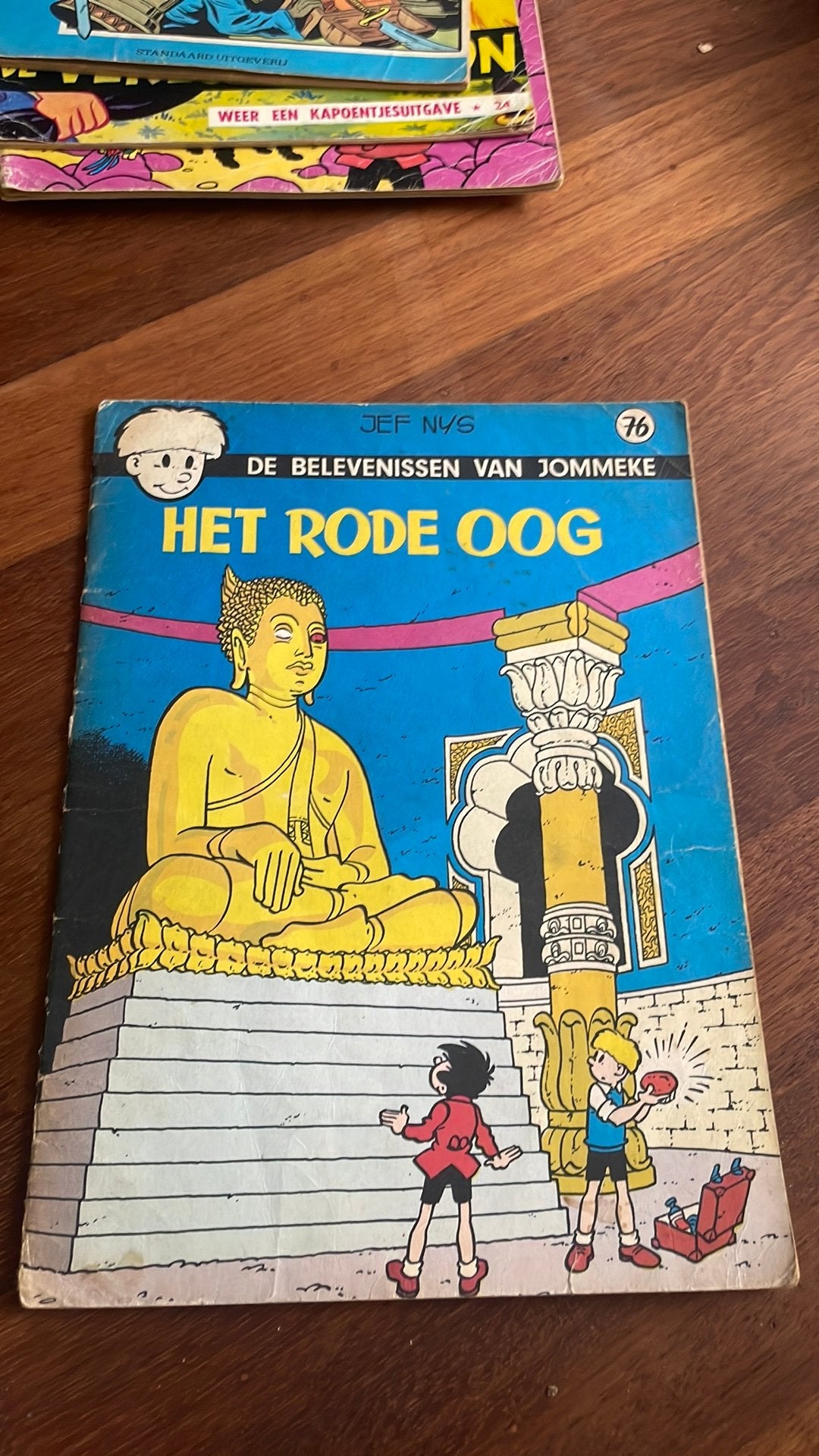 De belevenissen van jommeke strip het rode oog, Boeken, Stripverhalen, Ophalen, Gelezen