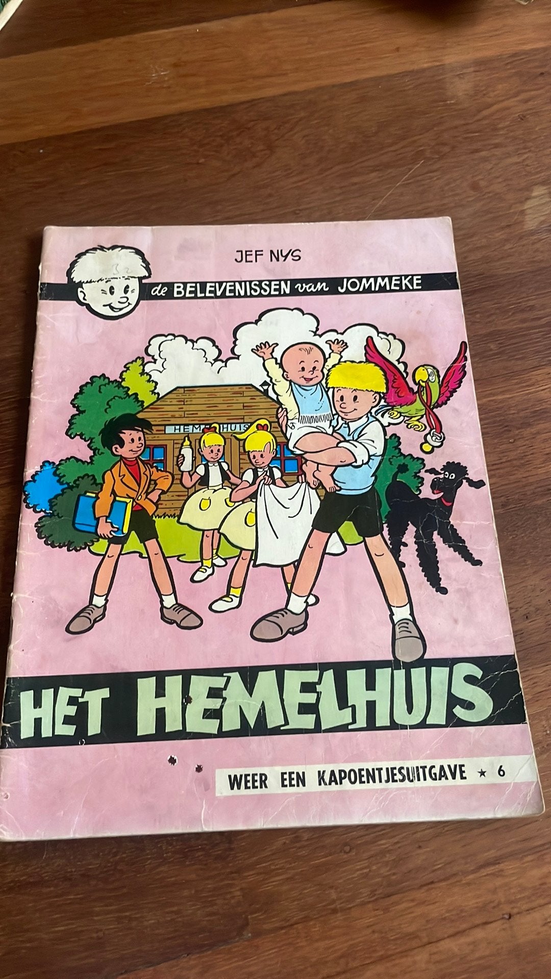 De belevenissen van jommeke strip het hemelhuis, Boeken, Ophalen, Gelezen