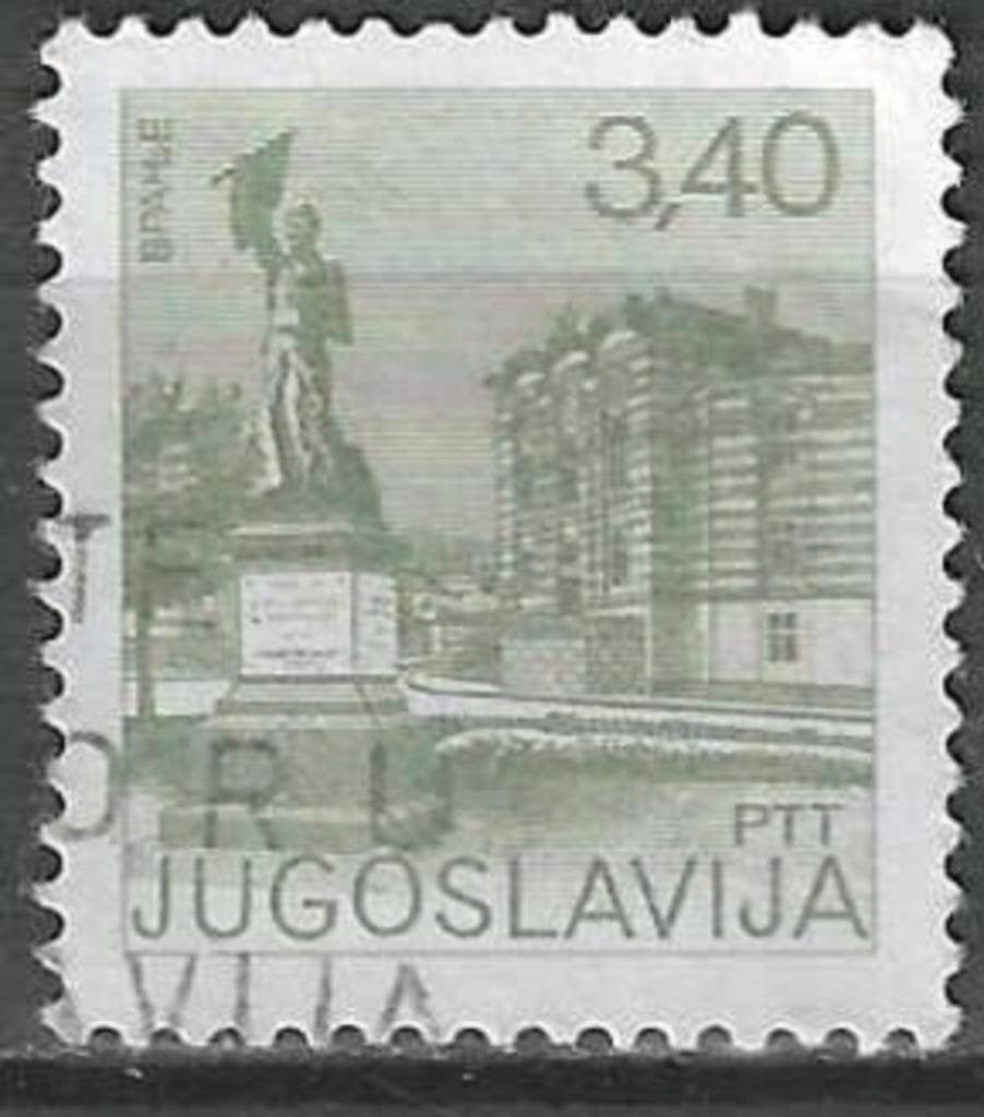 Joegoslavie 1977/1978 - Yvert 1610 - Vranje (ST), Postzegels en Munten, Postzegels | Europa | Overig, Verzenden, Gestempeld