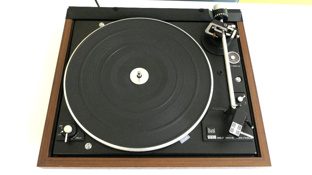 Dual CS510  platenspeler, Audio, Tv en Foto, Platenspelers, Zo goed als nieuw, Platenspeler, Dual, Pitch-regelaar, Ophalen of Verzenden