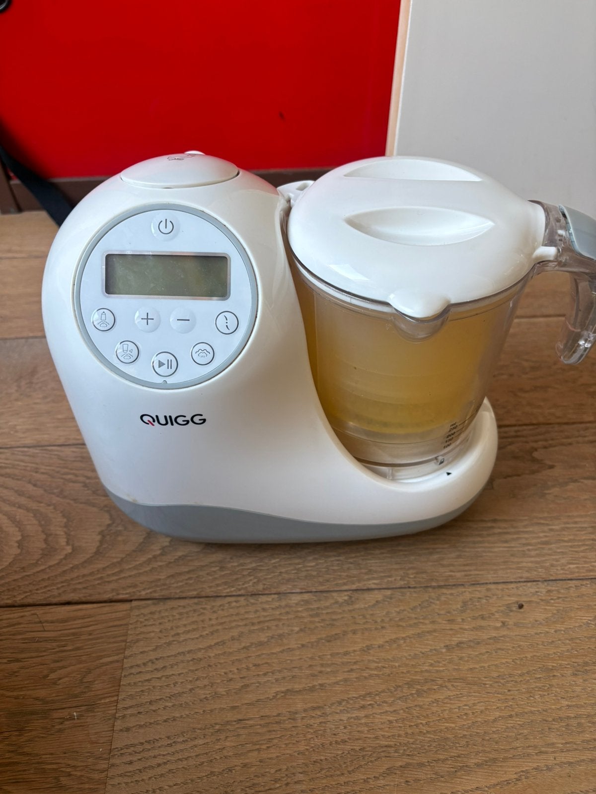 Quigg babyvoedingsbereider 5 in 1, Kinderen en Baby's, Ophalen, Zo goed als nieuw