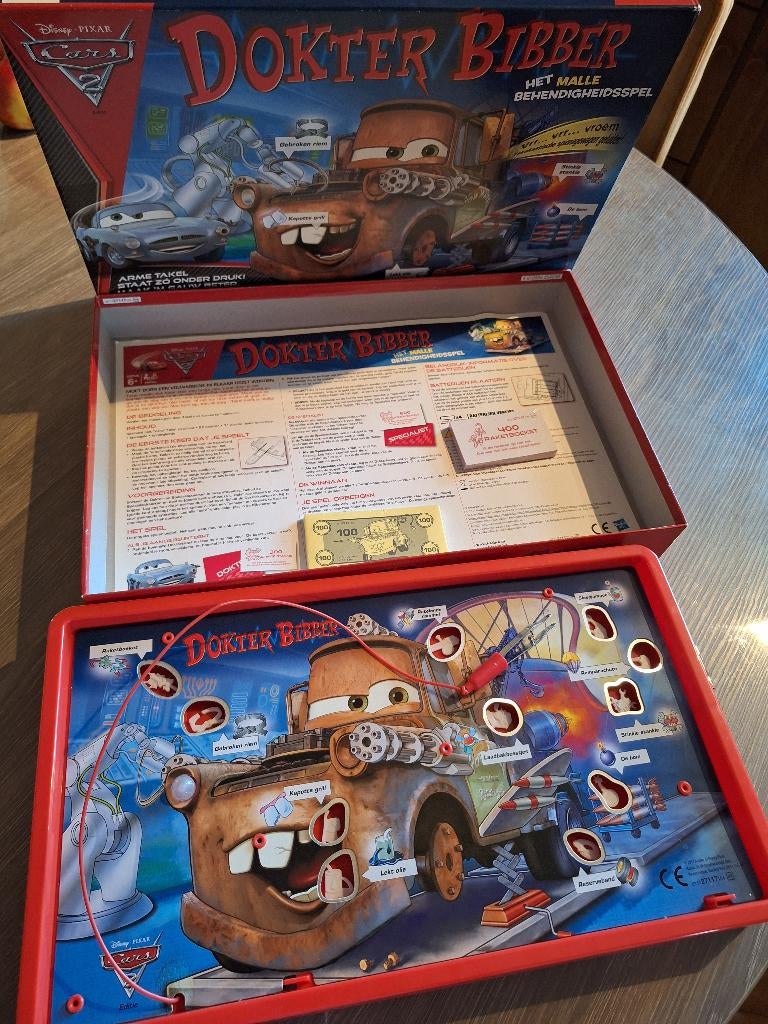 Dokter bibber Cars, Ophalen, Zo goed als nieuw, Hasbro