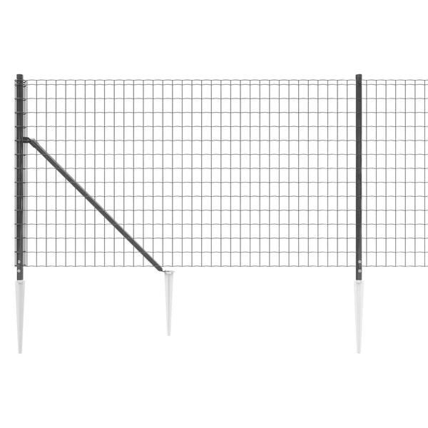 Draadgaashek met grondankers 1x25 m, Enlèvement, Comme neuf, 20 mètres ou plus, Treillis