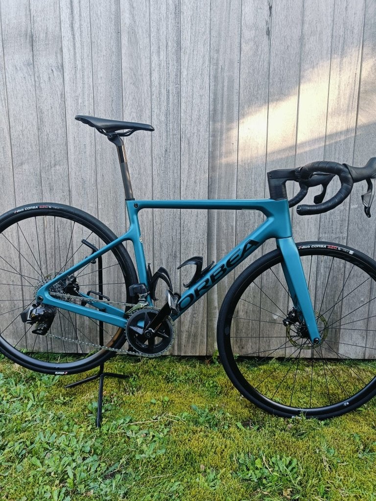 Orbea Orca SRAM Rival met powermeter, Gebruikt, Carbon, 49 tot 53 cm, Schijfrem