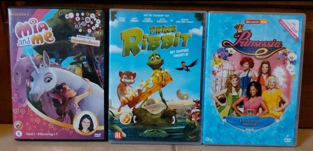 Allerlei DVD's + amika DVD's, Alle leeftijden, Zo goed als nieuw, Inclusief doosje, Ophalen of Verzenden