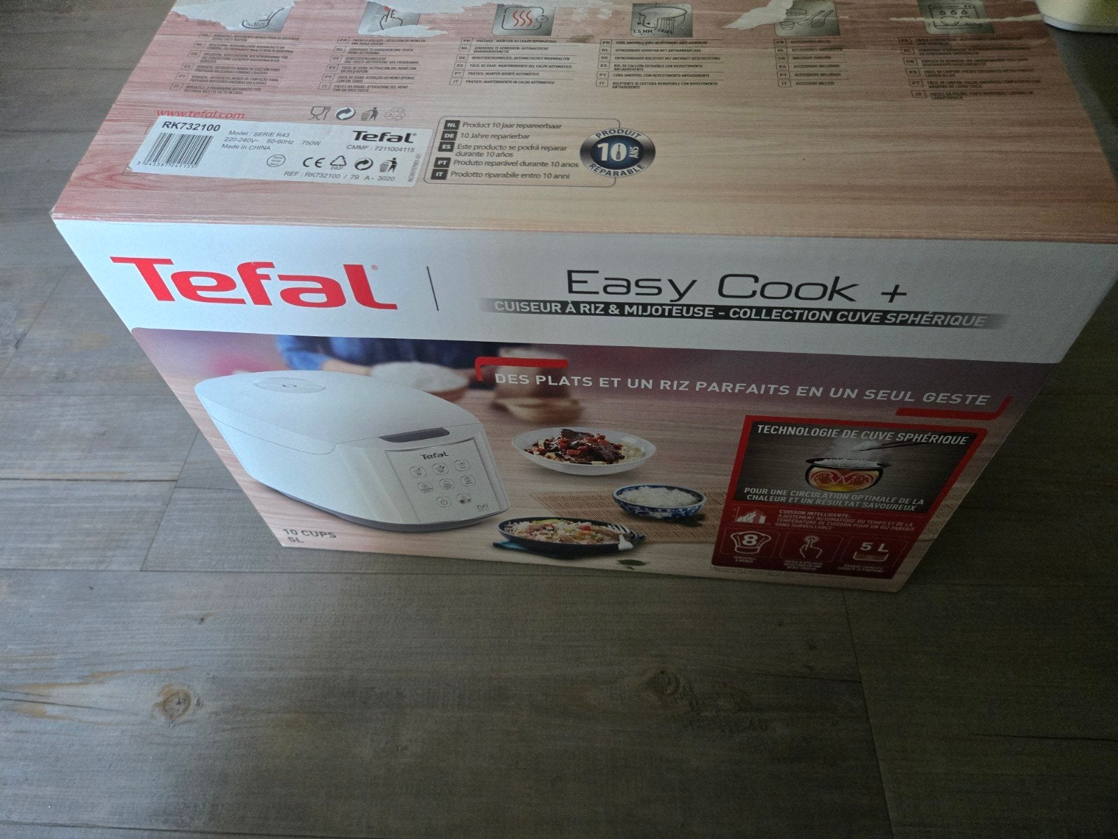 Tefal Easy Cook+, Elektronische apparatuur, Ophalen, Nieuw