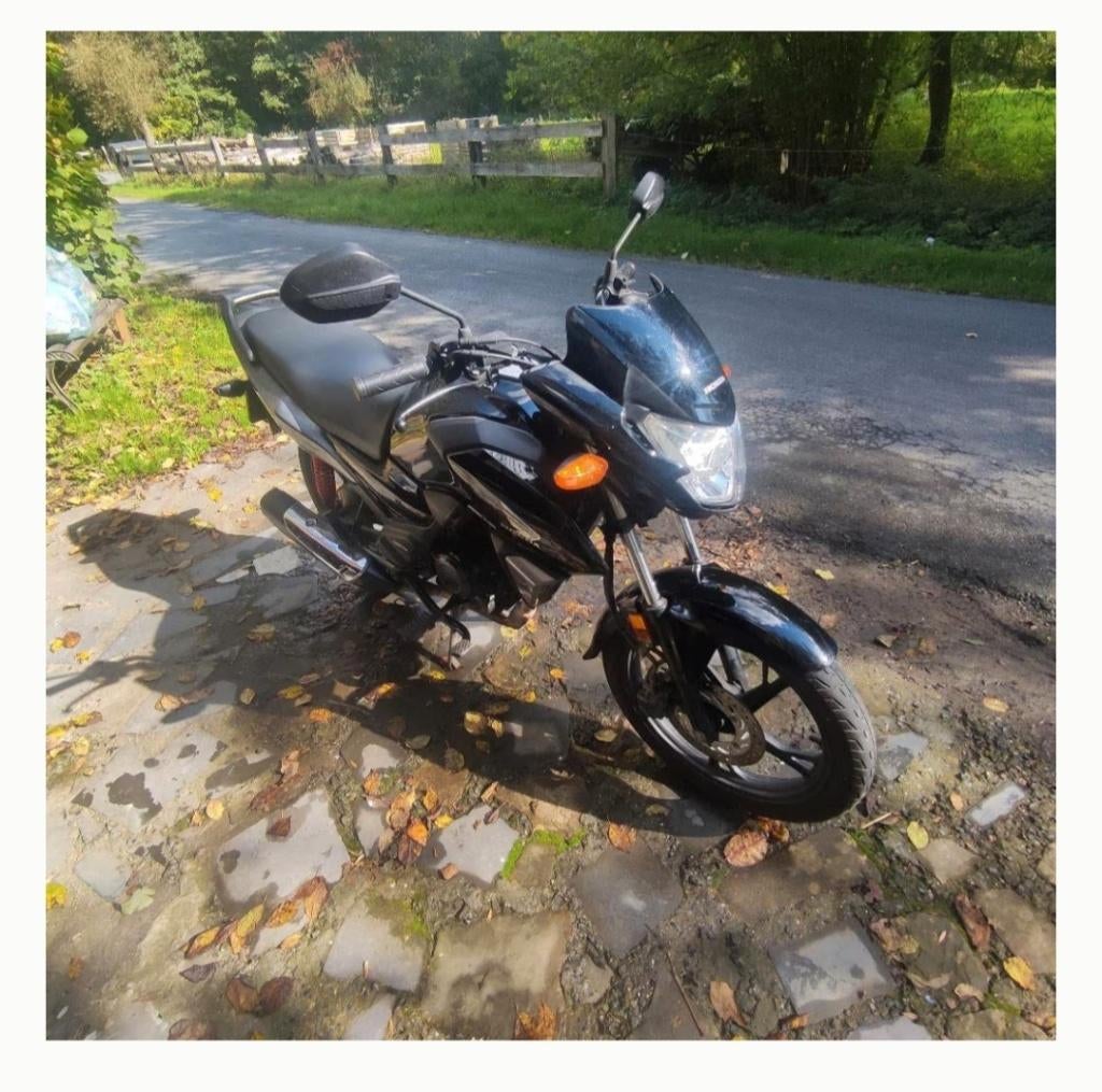 125 cbf Honda-motorfiets, Motoren, Particulier, Overig, 11 kW of minder, 124 cc