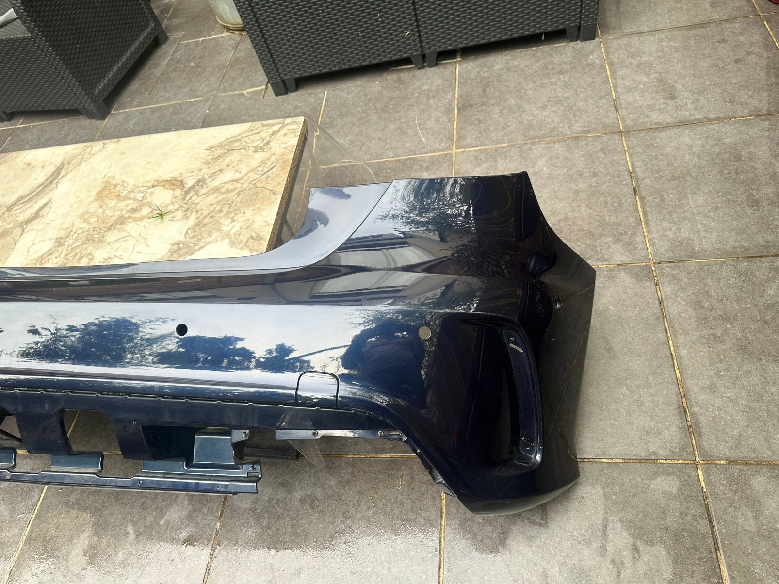 À vendre pare choc arrière Mercedes A176 AMG, Arrière, Pare-chocs, Mercedes-Benz, Enlèvement