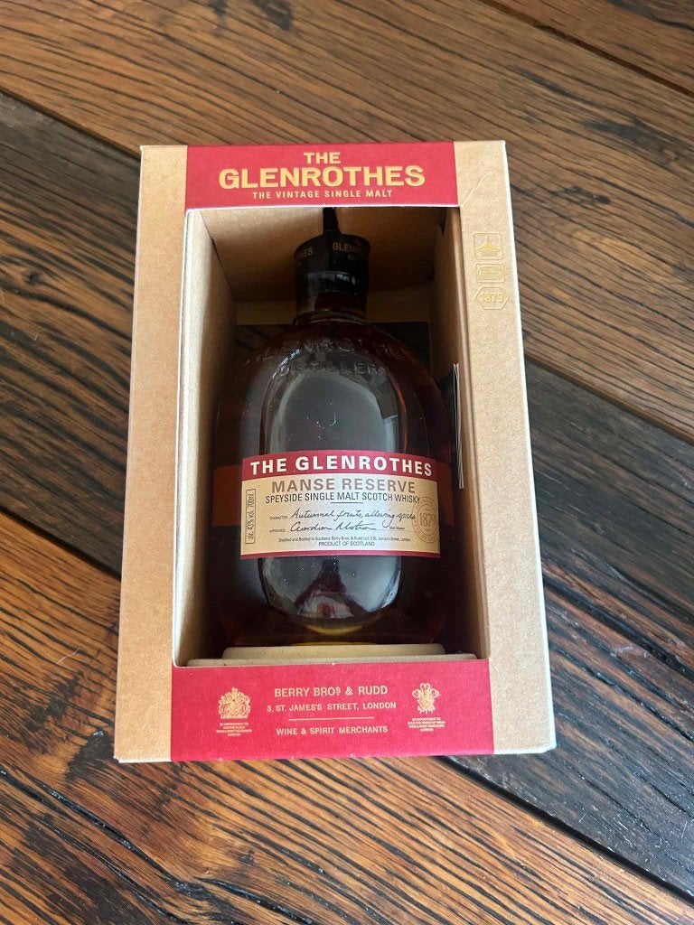 The glenrothes Manse reserve speyside whisky, Divers, Enlèvement