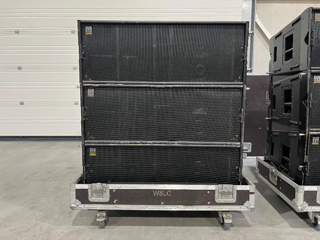Martin Audio W8LC(D) 12"/2x6,5"/3x1" line array (12x), Ophalen of Verzenden, Gebruikt, Overige merken