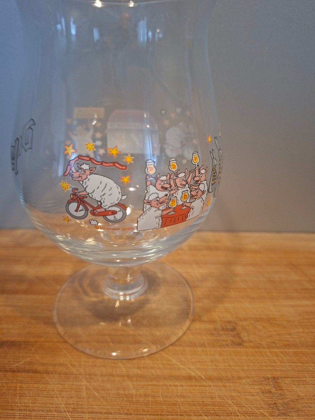Duvel lammeke oude logo duvel, Collections, Enlèvement ou Envoi