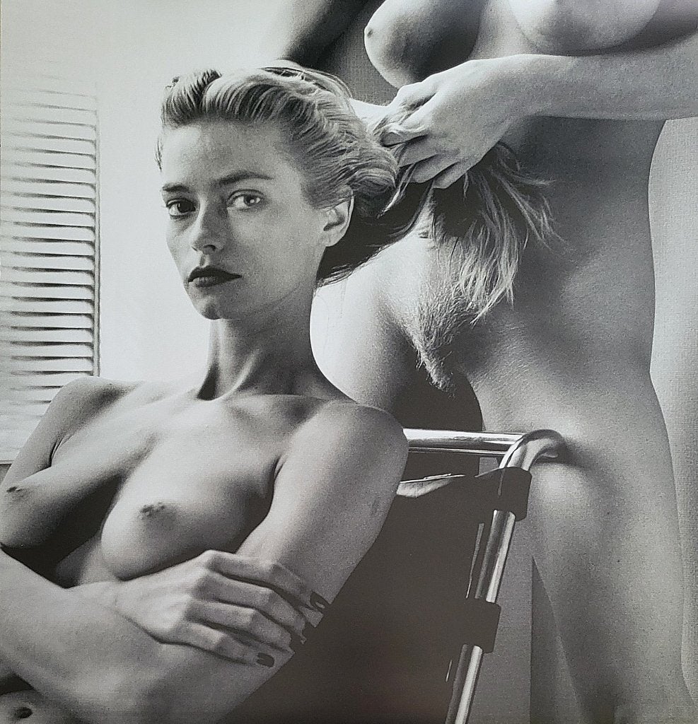 Helmut Newton - Two Playmates, Ophalen of Verzenden, Print