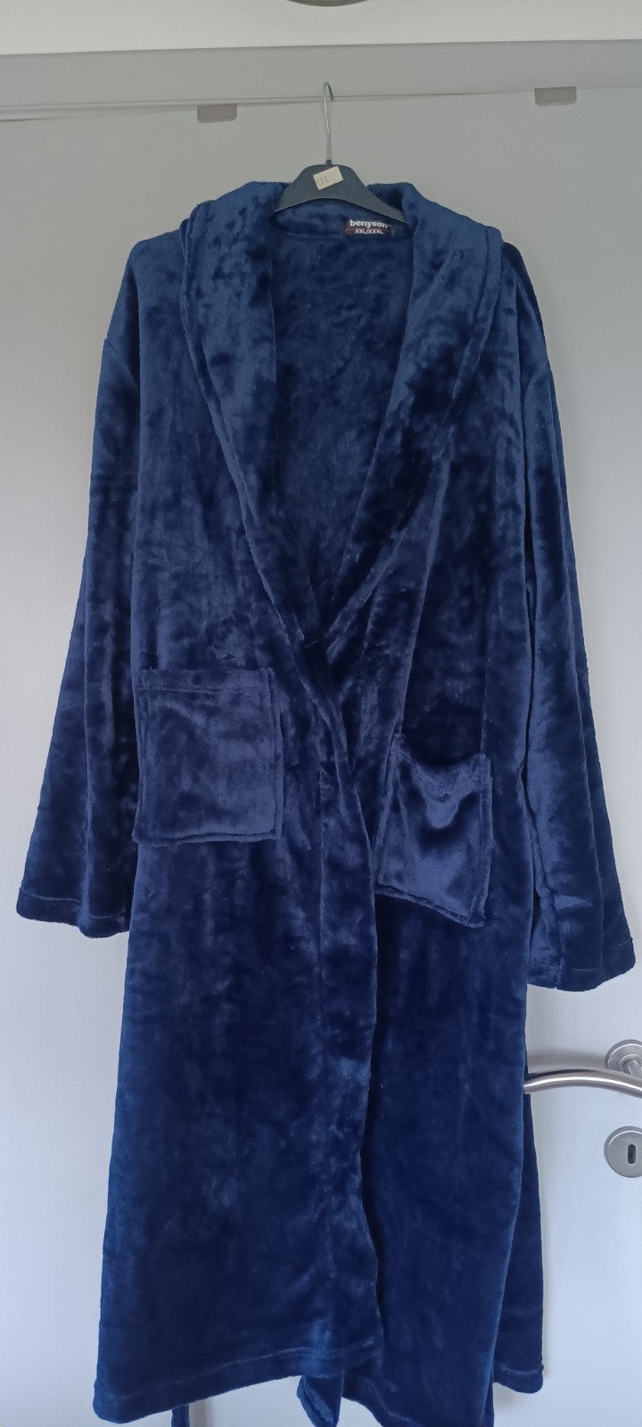 donkerblauwe peignoir polyester/fleece xxxl, Kleding | Heren, Ophalen