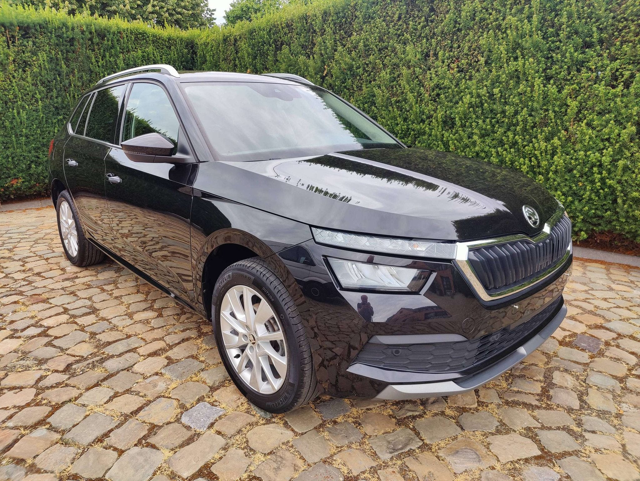 Skoda Kamiq Kamiq 1.0 TSI Clever DSG (bj 2022, automaat), Auto's, Skoda, Gebruikt, Euro 6, 5 zetels, 5 deurs
