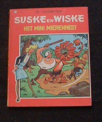 Suske en Wiske Het Mini mierennest 1e druk Matte versie 1967, Boeken, Ophalen of Verzenden, Gelezen
