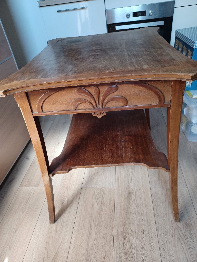 Table en bois, 50 à 100 cm, Enlèvement, Utilisé, 50 à 100 cm