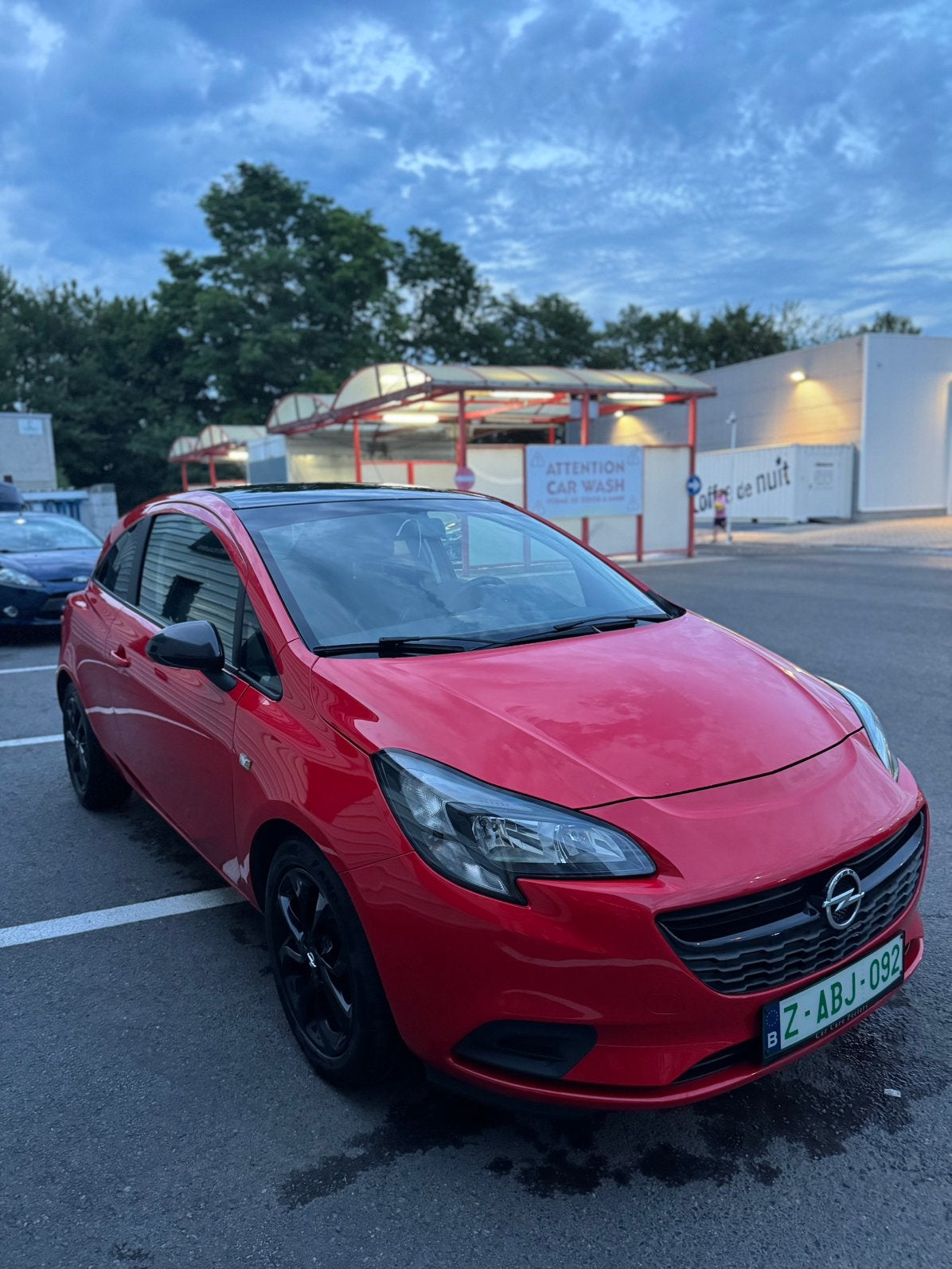 Opel Corsa Black Edition, Autos, Rouge, Achat, Euro 6, Boîte manuelle
