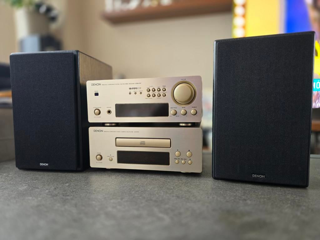 DENON RECEIVER UDRA-F07+CDP UCD-F07+SC F-107, TV, Hi-fi & Vidéo, Chaîne Hi-fi, Deck cassettes ou Lecteur-enregistreur de cassettes