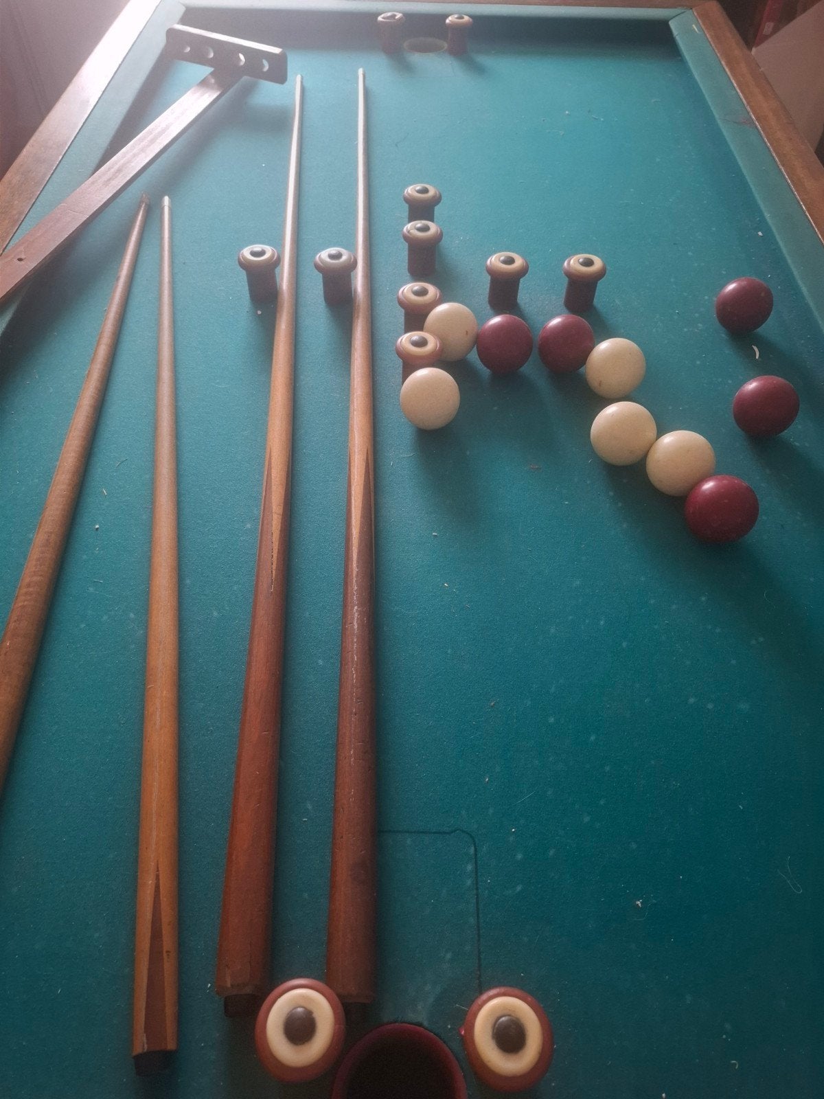 café biljarttafel, Ophalen, Gebruikt, Biljarttafel