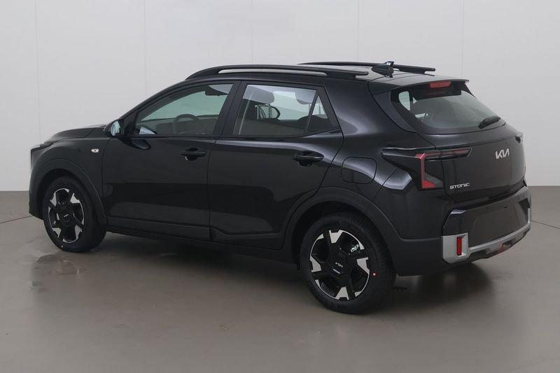 KIA Stonic 1.0 t pulse 100 AT, Auto's, Automaat, Gebruikt, Zwart, Overige bekleding