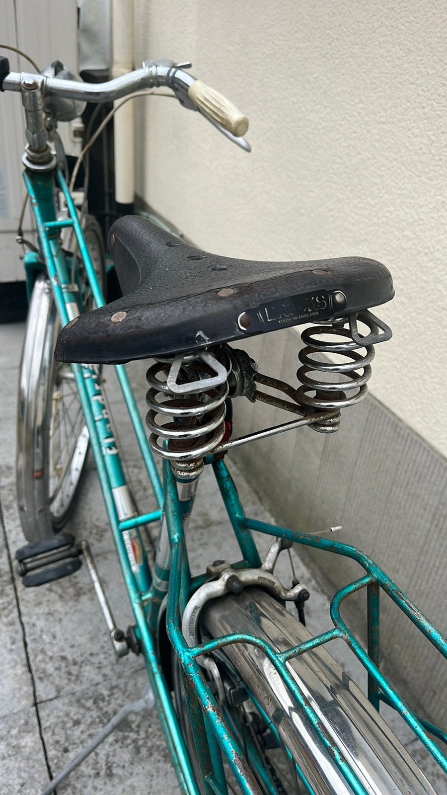 Retro vintage fiets FLANDRIA met BROOKS zadel, Fietsen en Brommers, Ophalen