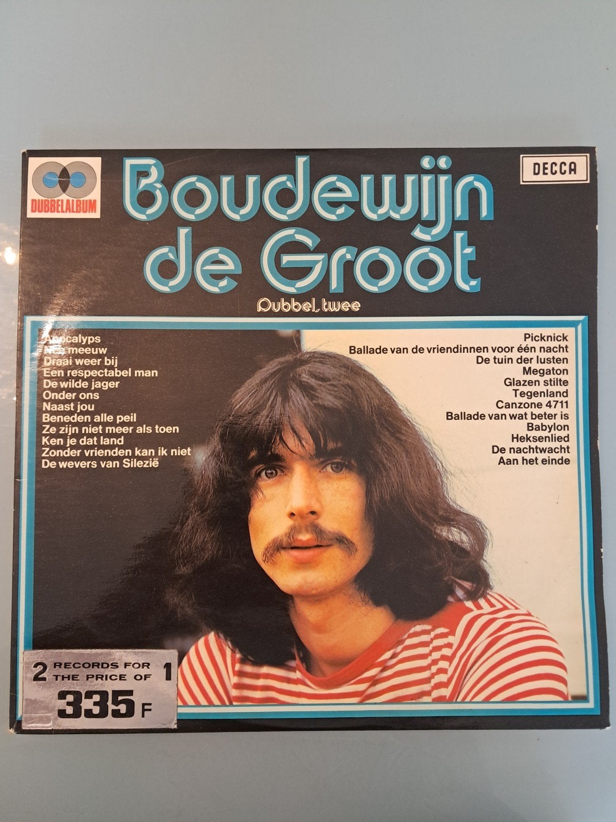 boudewijn de groot...dubbel twee...2lp, Cd's en Dvd's, Ophalen of Verzenden, Zo goed als nieuw