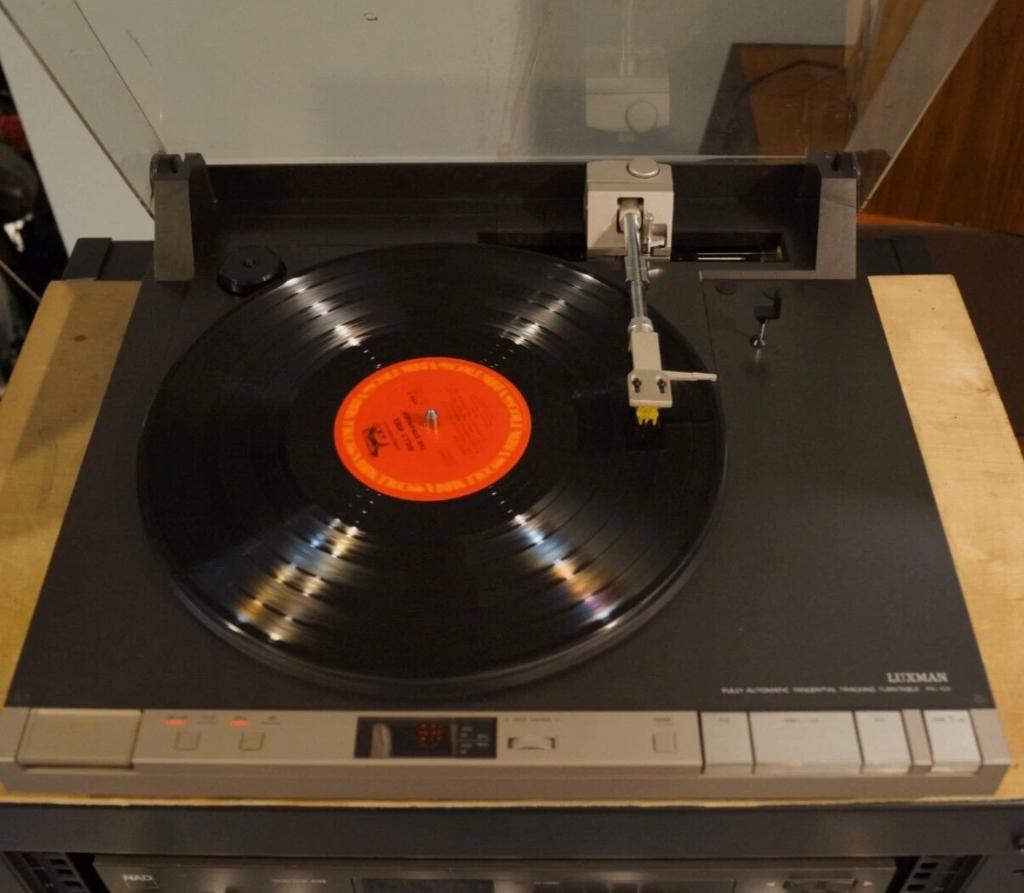 Luxman PX-101 draaitafel met tangentiële tracking, Audio, Tv en Foto, Platenspelers, Gebruikt, Platenspeler, Overige merken, Pitch-regelaar