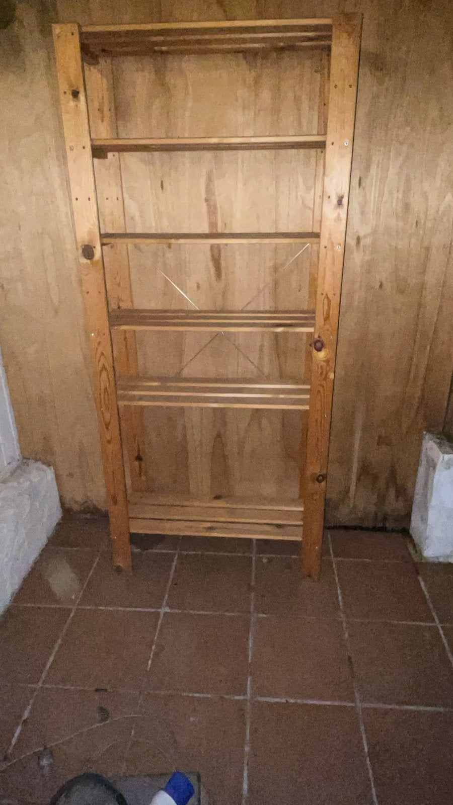 Herstelbaar, houten rekje, Maison & Meubles, Enlèvement, Comme neuf