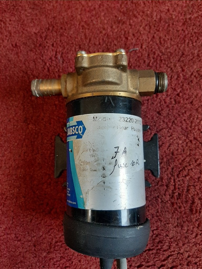 JABSCO GEAR PUPPY PUMP, Ophalen, Gebruikt, Motor en Techniek, Zeilboot of Motorboot
