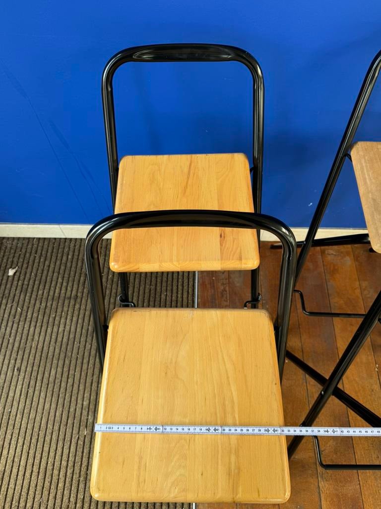 Klapstoel/barstoel, Huis en Inrichting, Stoelen, Ophalen, Zo goed als nieuw