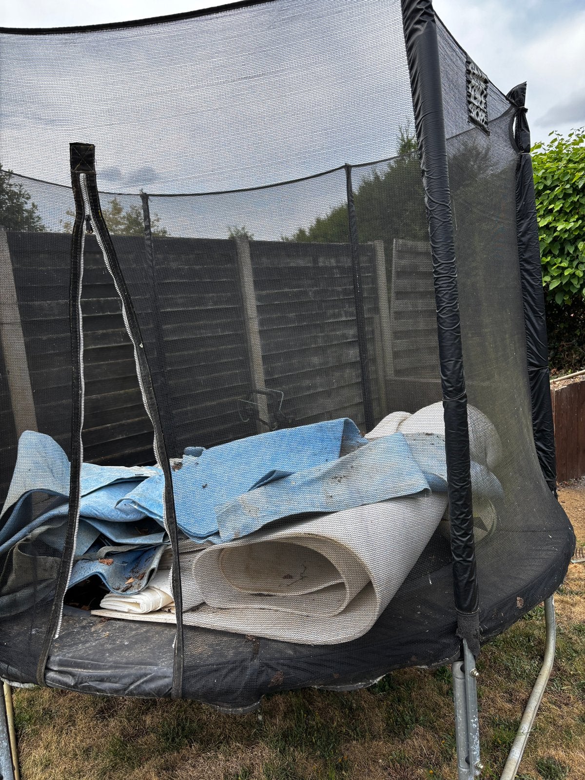 Gratis trampoline, Kinderen en Baby's, Speelgoed | Buiten | Trampolines, Ophalen, Gebruikt