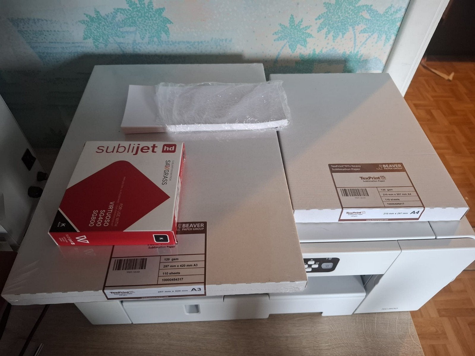 Sawgrass SG800 met toebehoren, Ophalen, Printer, Kleur printen, Zo goed als nieuw